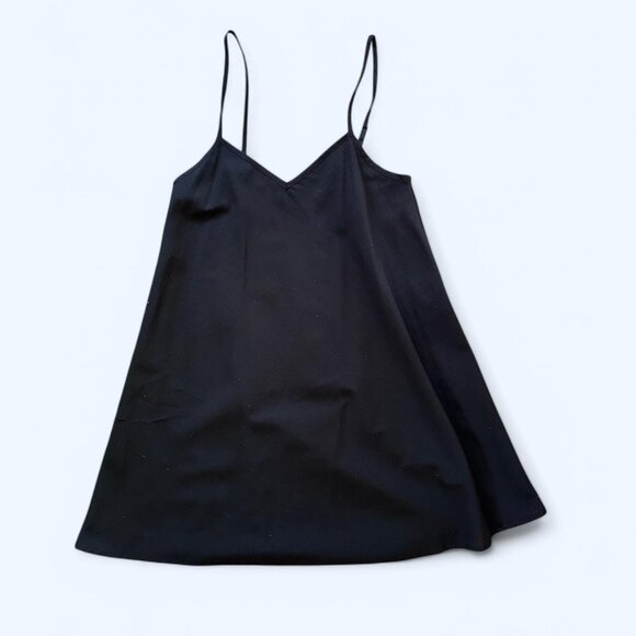 Black Mesh Baby Doll Dress - Picture 7 of 8